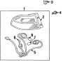 Image of Tail Light Socket (Rear) image for your 2011 Toyota 4Runner   