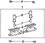 Image of License Plate Light Assembly image for your 2024 Toyota RAV4 PRIME   