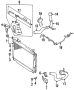 Diagram RADIATOR & COMPONENTS. for your 2017 TOYOTA PRIUS