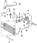 Image of A/C Refrigerant Discharge Hose image for your Toyota Tundra  