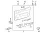 Diagram FRONT DOOR. INTERIOR TRIM. for your 2004 TOYOTA COROLLA SEDAN, LE