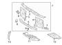 RADIATOR SUPPORT. Diagram