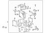 Diagram AIR CONDITIONER & HEATER. EVAPORATOR COMPONENTS. for your TOYOTA