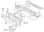 Diagram COWL. for your 2012 TOYOTA TUNDRA Platinum Crew Cab Pickup Fleetside 5.7L i-Force  4WD