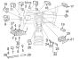 Diagram INSTRUMENT PANEL. CLUSTER & SWITCHES. for your 2003 TOYOTA COROLLA SEDAN, LE 1800CC 16-VALVE DOHC EFI, AUTOMATIC  4-SPEED