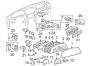 INSTRUMENT PANEL. CLUSTER & SWITCHES. Diagram