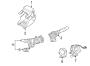 Diagram STEERING COLUMN. SHROUD. SWITCHES & LEVERS. for your 2018 TOYOTA PRIUS Three Touring Hatchback