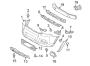 Diagram FRONT BUMPER. BUMPER & COMPONENTS. for your 2005 TOYOTA AVALON LIMITED