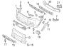 Diagram FRONT BUMPER. BUMPER & COMPONENTS. for your 2005 TOYOTA AVALON LIMITED