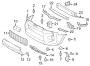 Diagram FRONT BUMPER. BUMPER & COMPONENTS. for your 2010 TOYOTA RAV 4