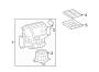 Diagram AIR CONDITIONER & HEATER. BLOWER MOTOR & FAN. for your 2014 TOYOTA AVALON