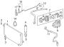 Diagram AIR CONDITIONER & HEATER. COMPRESSOR & LINES. CONDENSER. for your TOYOTA SIENNA