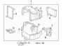 Diagram AIR CONDITIONER & HEATER. EVAPORATOR COMPONENTS. for your 1986 TOYOTA MR2