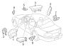 Diagram RESTRAINT SYSTEMS. AIR BAG COMPONENTS. for your TOYOTA