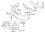 Diagram Front bumper. Bumper & components. for your 2014 TOYOTA PRIUS Four Hatchback