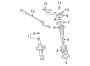 Diagram FRONT SUSPENSION. STRUTS & COMPONENTS. for your 2011 TOYOTA COROLLA LE Sedan