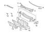 Diagram COWL. for your 1981 TOYOTA PICKUP