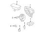 Diagram RESTRAINT SYSTEMS. AIR BAG COMPONENTS. for your 2006 Scion XB HATCHBACK 1500CC 16VALVE DOHC EFI, MANUAL