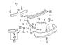 Diagram REAR BUMPER. BUMPER & COMPONENTS. for your 2014 TOYOTA PRIUS Four Hatchback