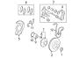 Diagram FRONT SUSPENSION. BRAKE COMPONENTS. for your 1986 TOYOTA TERCEL