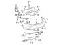 Diagram REAR BUMPER. BUMPER & COMPONENTS. for your 2014 TOYOTA PRIUS Four Hatchback