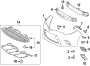 Diagram FRONT BUMPER. BUMPER & COMPONENTS. for your 2000 TOYOTA 4RUNNER