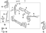 Diagram RADIATOR SUPPORT. for your Scion