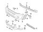 Diagram FRONT BUMPER. BUMPER & COMPONENTS. for your 2011 TOYOTA FJ CRUISER Base 4.0L  4WD