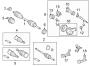 FRONT SUSPENSION. CARRIER & FRONT AXLES. Diagram