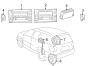 Diagram INSTRUMENT PANEL. SOUND SYSTEM. for your 1976 TOYOTA LAND CRUISER