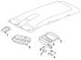 Diagram OVERHEAD CONSOLE. for your TOYOTA RAV 4