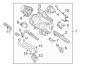 AIR CONDITIONER & HEATER. REAR EVAPORATOR. Diagram