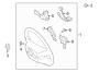 STEERING WHEEL & TRIM. Diagram
