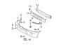 Diagram FRONT BUMPER. BUMPER & COMPONENTS. for your 2014 TOYOTA PRIUS Four Hatchback