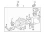 AIR CONDITIONER & HEATER. EVAPORATOR & HEATER COMPONENTS. Diagram