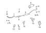 Diagram EXHAUST SYSTEM. EXHAUST COMPONENTS. for your 2007 TOYOTA TACOMA 2700CC 16-VALVE DOHC EFI, AUTOMATIC 4-SPEED