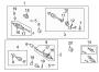 Diagram FRONT SUSPENSION. DRIVE AXLES. for your 2006 Scion TC