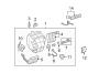 Diagram AIR CONDITIONER & HEATER. EVAPORATOR COMPONENTS. for your TOYOTA HIGHLANDER