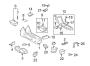 Diagram CONSOLE BODY AND TRIM. for your 2022 TOYOTA HIGHLANDER