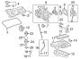 Diagram ENGINE / TRANSAXLE. ENGINE PARTS. for your 2013 TOYOTA HIGHLANDER