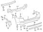 Diagram REAR BUMPER. BUMPER & COMPONENTS. for your 2012 TOYOTA HIGHLANDER Hybrid Limited