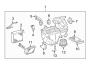 AIR CONDITIONER & HEATER. EVAPORATOR & HEATER COMPONENTS. Diagram