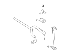 Diagram FRONT SUSPENSION. STABILIZER BAR & COMPONENTS. for your TOYOTA COROLLA