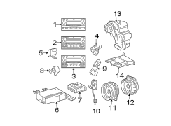 Diagram INSTRUMENT PANEL. SOUND SYSTEM. for your 2006 TOYOTA MATRIX