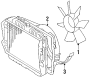 Diagram COOLING FAN. for your TOYOTA 4RUNNER