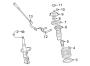 Diagram FRONT SUSPENSION. STRUTS & COMPONENTS. for your TOYOTA COROLLA