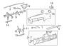 Diagram INSTRUMENT PANEL. for your 2021 TOYOTA COROLLA