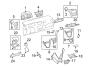 Diagram INSTRUMENT PANEL COMPONENTS. for your 2018 TOYOTA RAV4