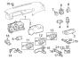 Diagram INSTRUMENT PANEL. CLUSTER & SWITCHES. for your 2011 TOYOTA