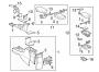 Center console. Diagram